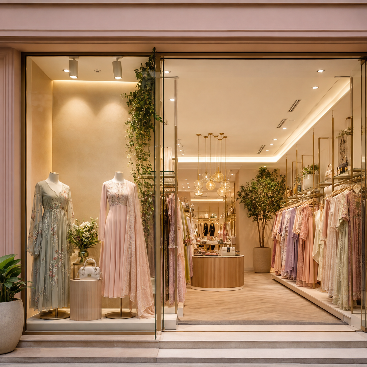 Boutique running a targeted Meta Ads campaign for a festive collection