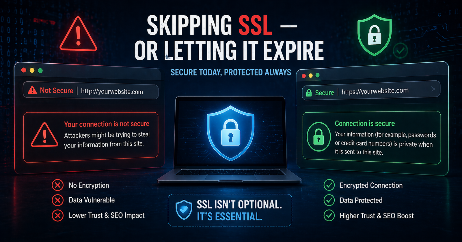 SSL certificate importance for secure websites